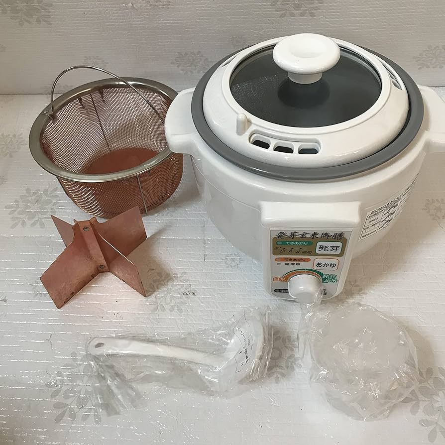 Amazon | TWINBIRD 発芽玄米器 発芽玄米御膳 GH-D415SI | TWINBIRD