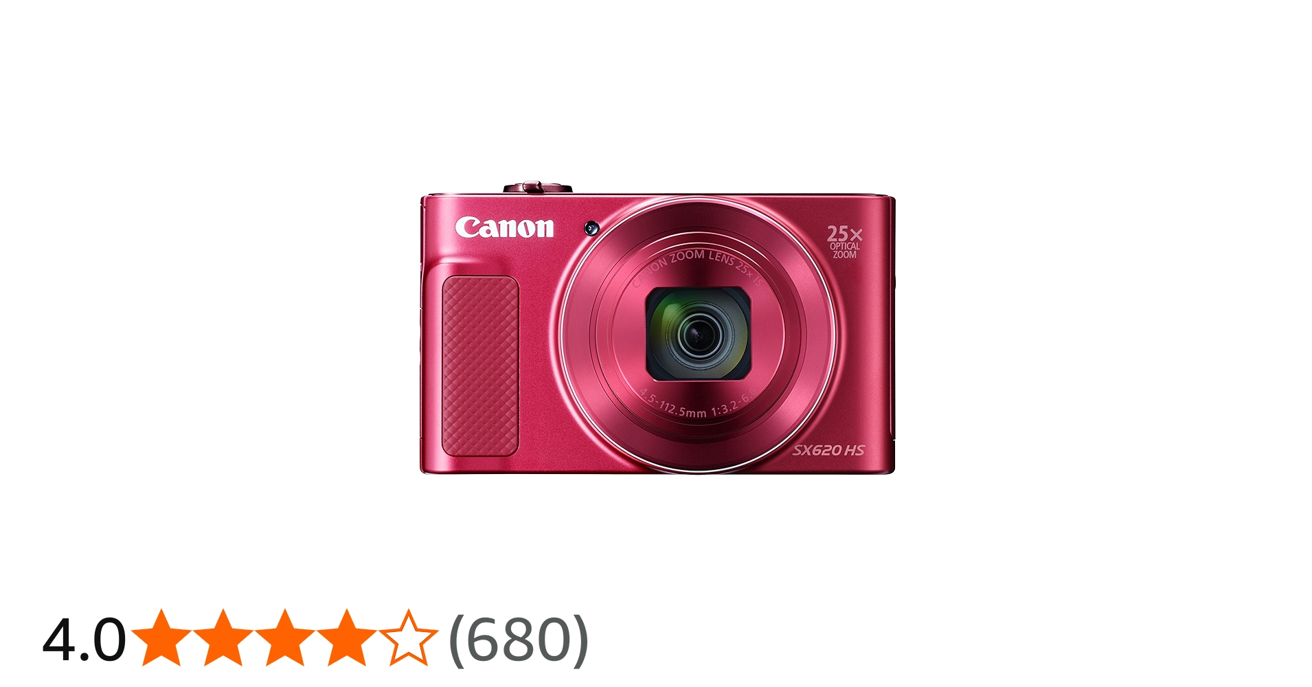 Amazon | Canon コンパクトデジタルカメラ PowerShot SX620 HS レッド