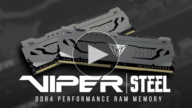 Amazon.com: Patriot Viper Steel DDR4 RAM 16GB (2X8GB) 3600MHz CL17