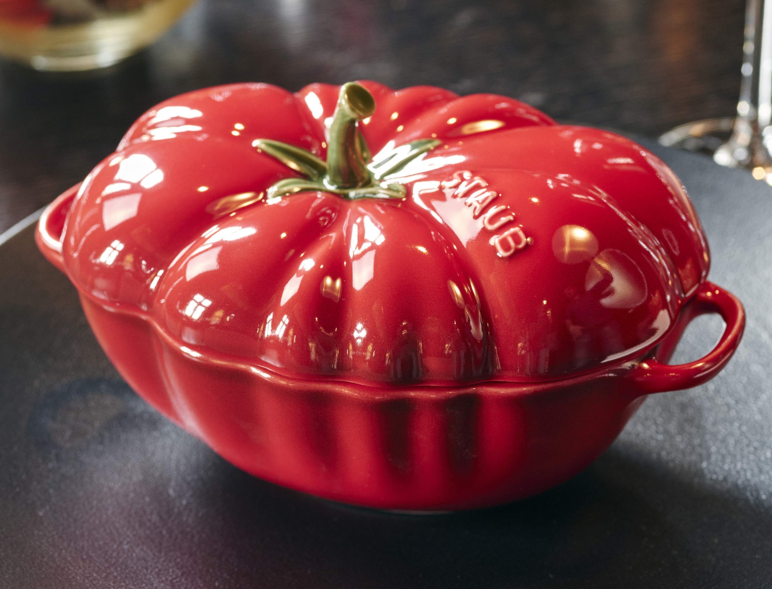 Amazon.co.jp: staub ストウブ 「 トマト ココット 12cm チェリー