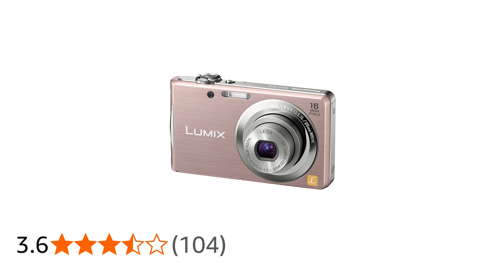 Amazon | パナソニック デジタルカメラ LUMIX FH5 ピンクゴールド DMC