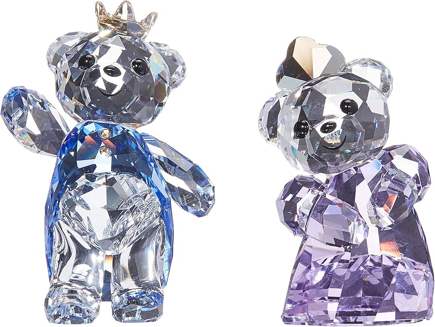 Amazon.com: Swarovski Crystal Kris Bear- Prince & Princess