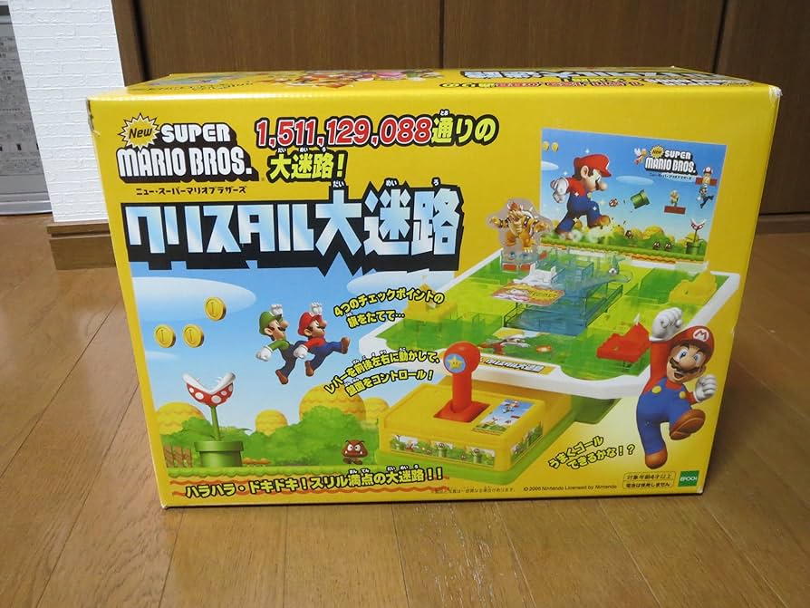 Amazon.co.jp: NEWスーパーマリオブラザーズクリスタル大迷路 : おもちゃ
