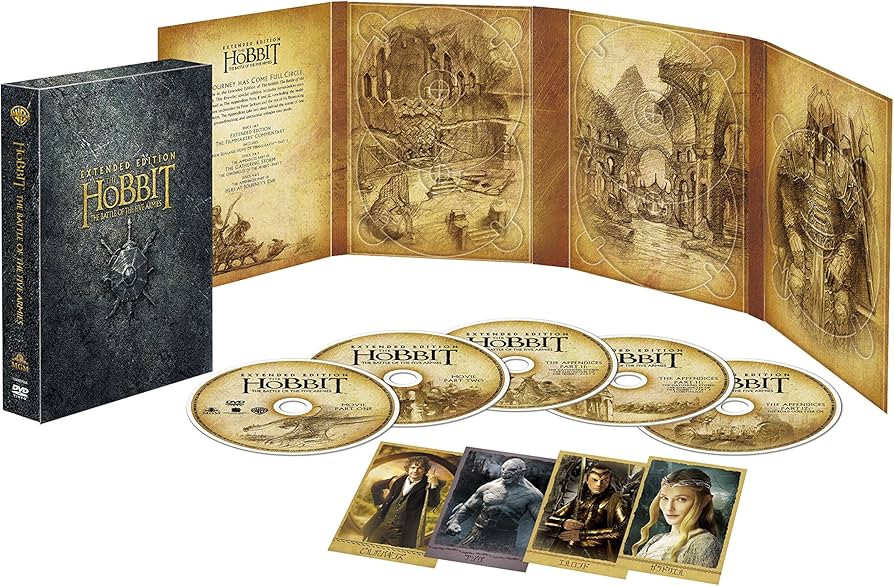 セット売切値引 ホビット エクステンデッドエディション DVD&