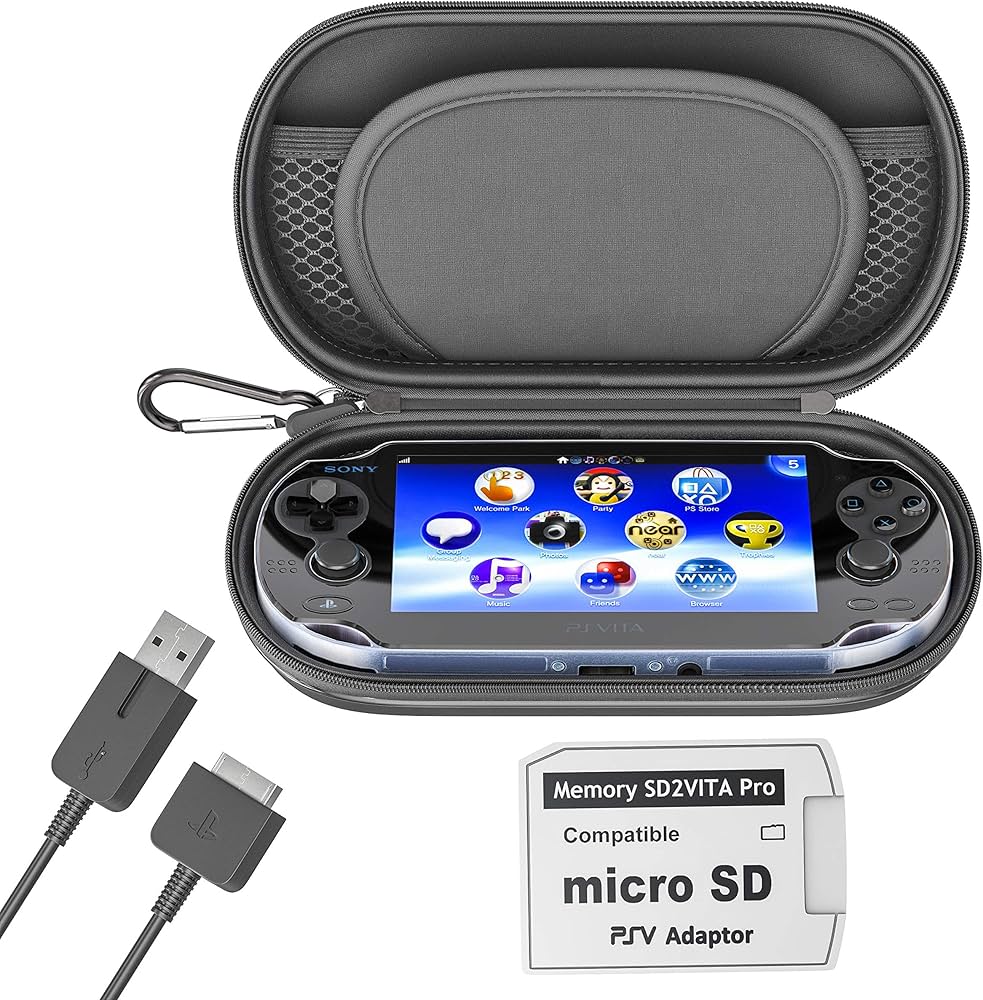 Amazon.com: Skywin-Kit for PSVita Case, PS Vita Case, Charging