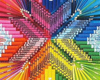 Amazon.com: Springbok Crayola Burst of Color 1000 Piece Jigsaw