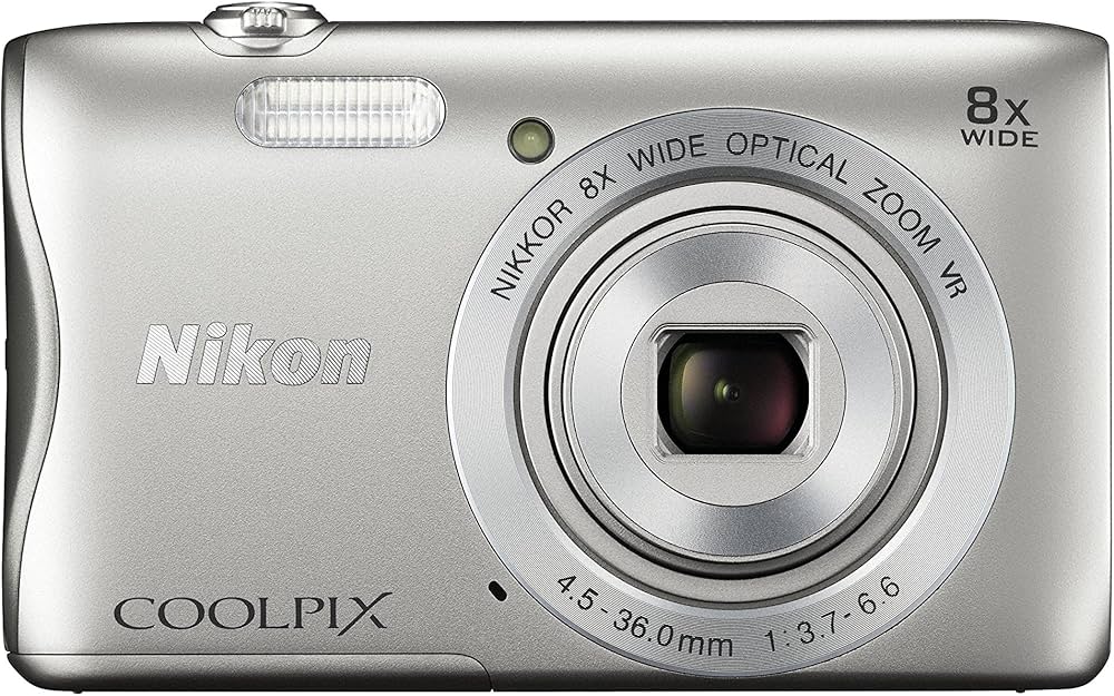 Amazon | Nikon デジタルカメラ COOLPIX S3700 シルバー 光学8倍ズーム