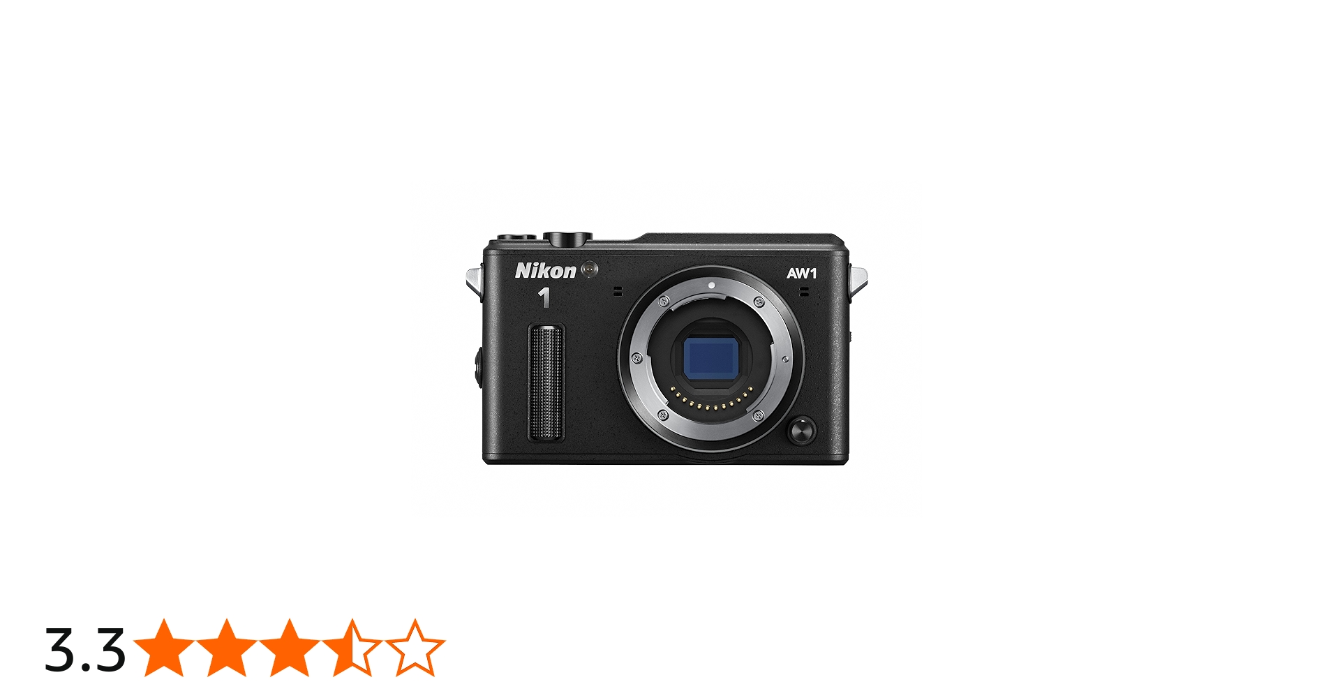 Amazon | Nikon ミラーレス一眼カメラ Nikon1 AW1 ブラック N1AW1BK