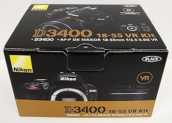 Amazon | Nikon デジタル一眼レフカメラ D3400 AF-P 18-55 VR レンズ