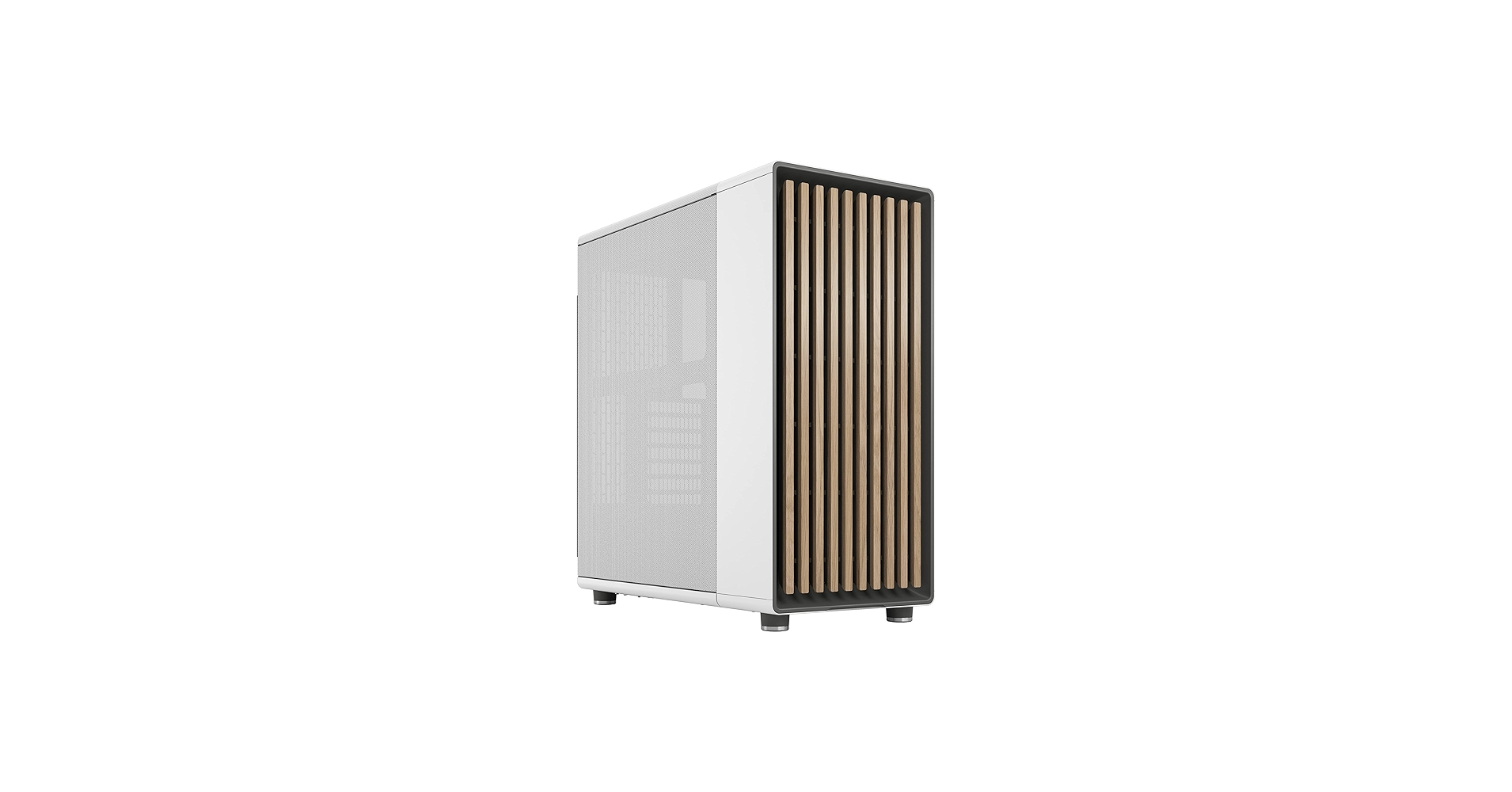 Amazon.com: Fractal Design North Chalk White - Genuine Oak Wood