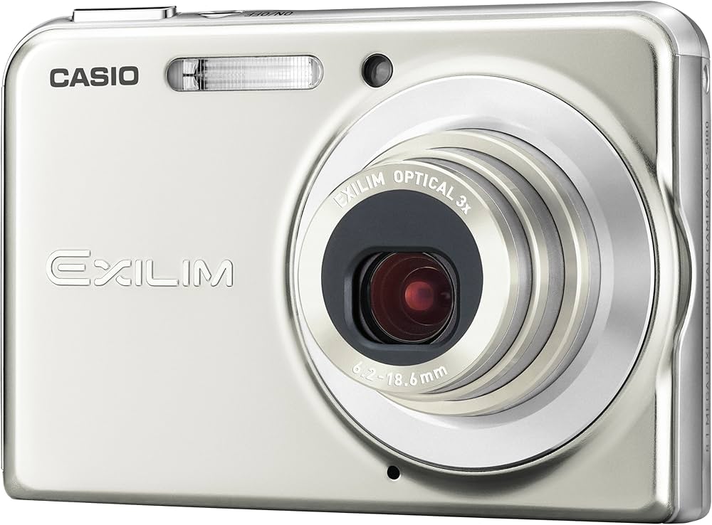 Amazon | CASIO デジタルカメラ EXILIM (エクシリム) CARD シルバー EX