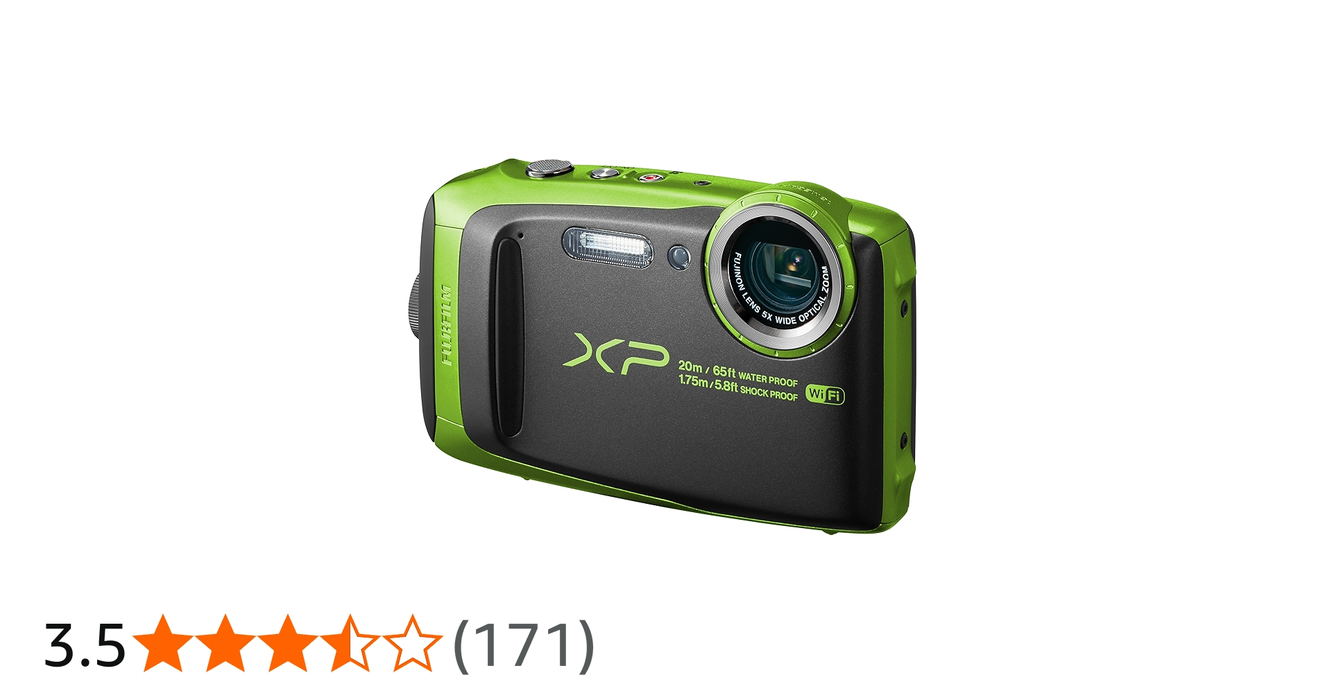 Amazon | 富士フイルム デジタルカメラ XP120 ライム FX-XP120LM