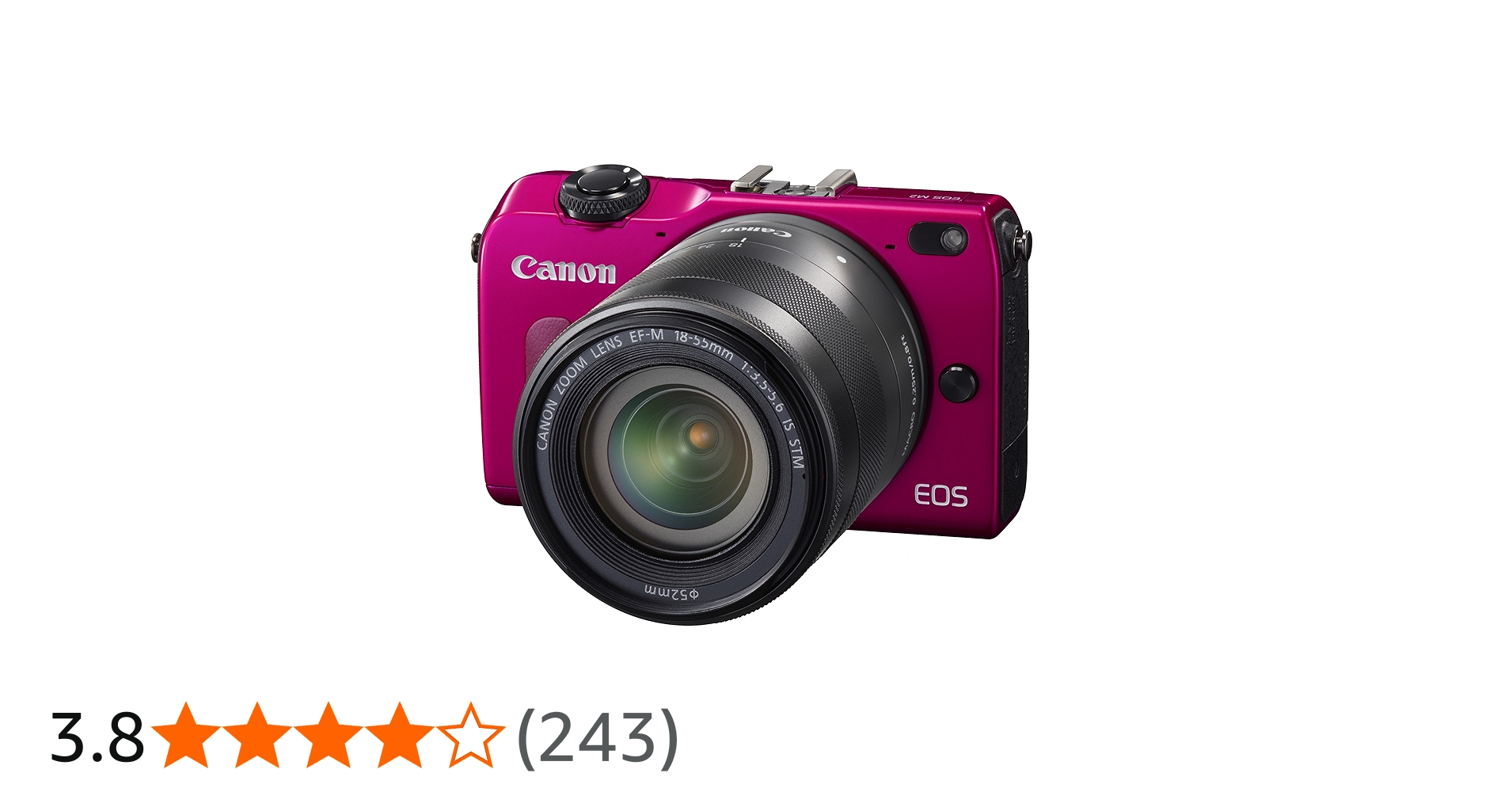 Amazon | Canon ミラーレス一眼カメラ EOS M2 EF-M18-55 IS STM レンズ