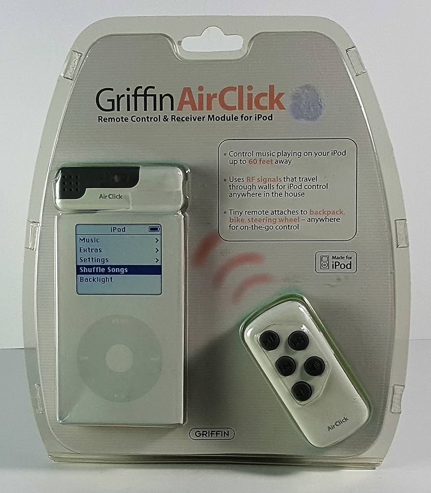 Amazon.com: Griffin AirClick Remote Control for iPod : Electronics
