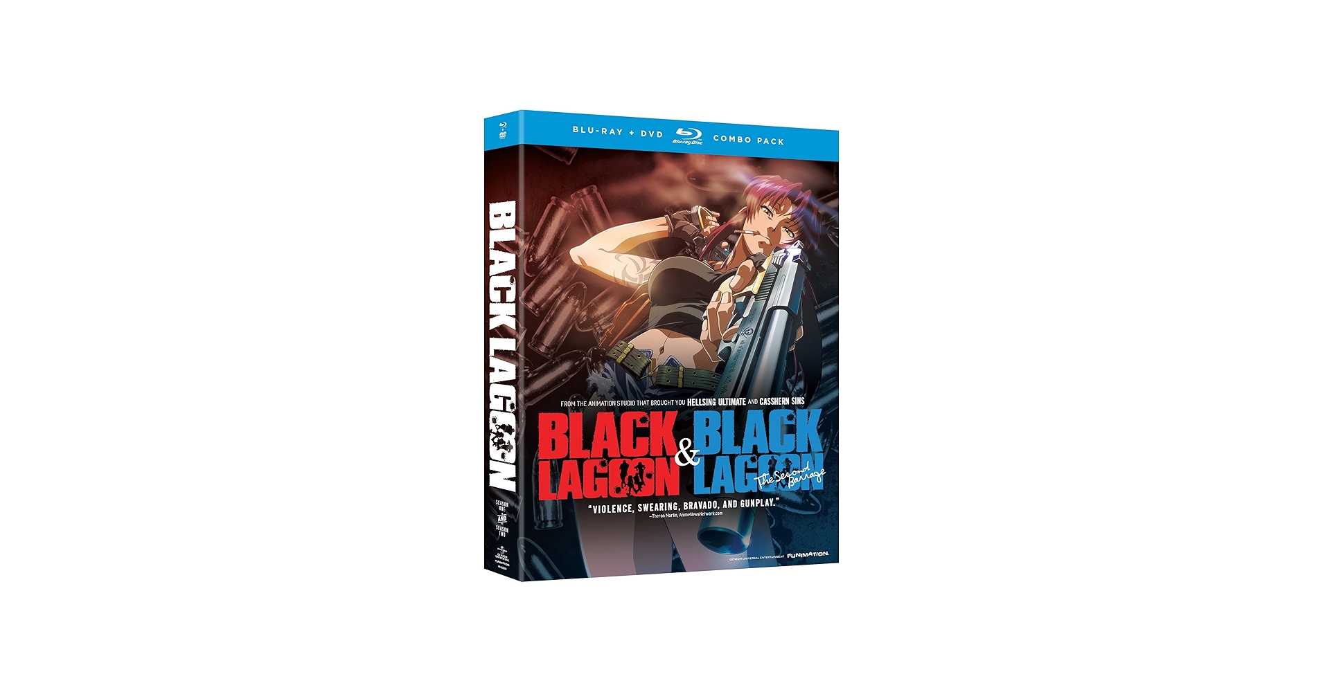 Amazon.com: Black Lagoon - Season 1 & 2 (Blu ray + DVD) [Blu-ray