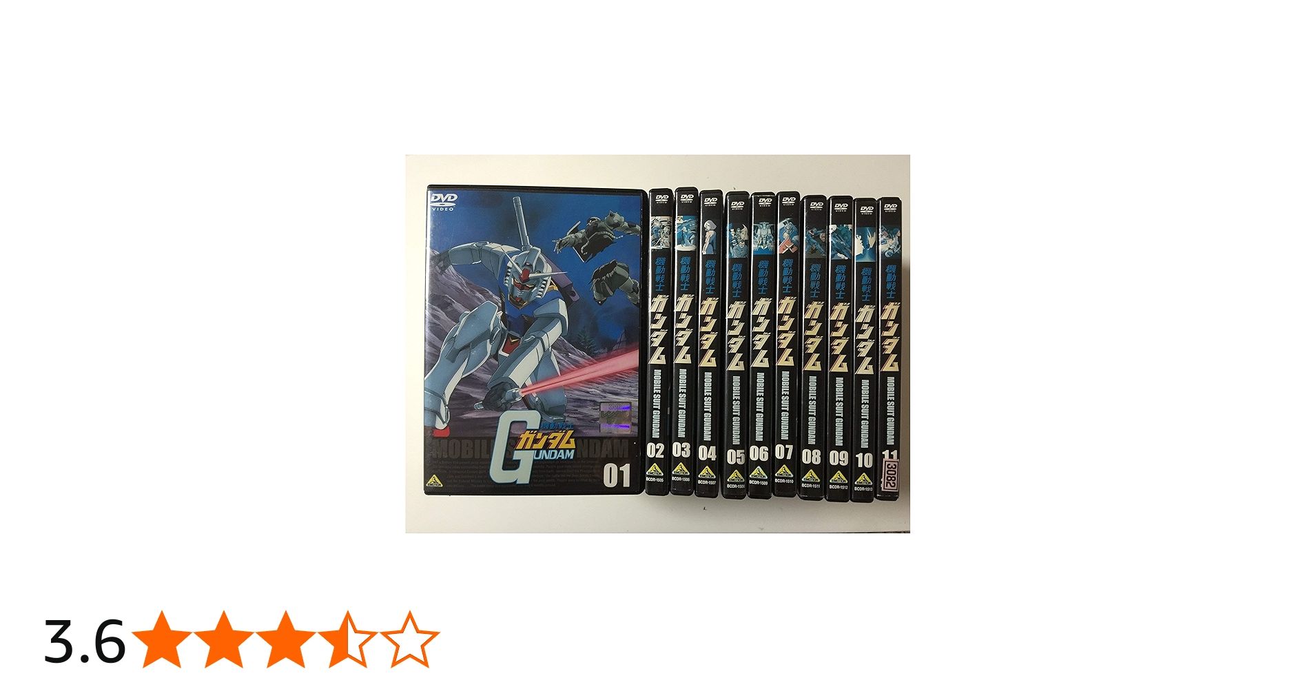 Amazon.co.jp: 機動戦士 ガンダム 全11巻セット [レンタル落ち