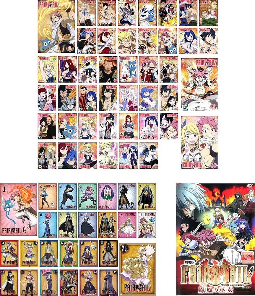 Amazon.co.jp: FAIRY TAIL フェアリーテイル 1st 全44巻 + 2nd 全26巻
