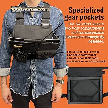 Amazon.co.jp: Gig Gear 2ハンドタッチタブレットチェストハーネス