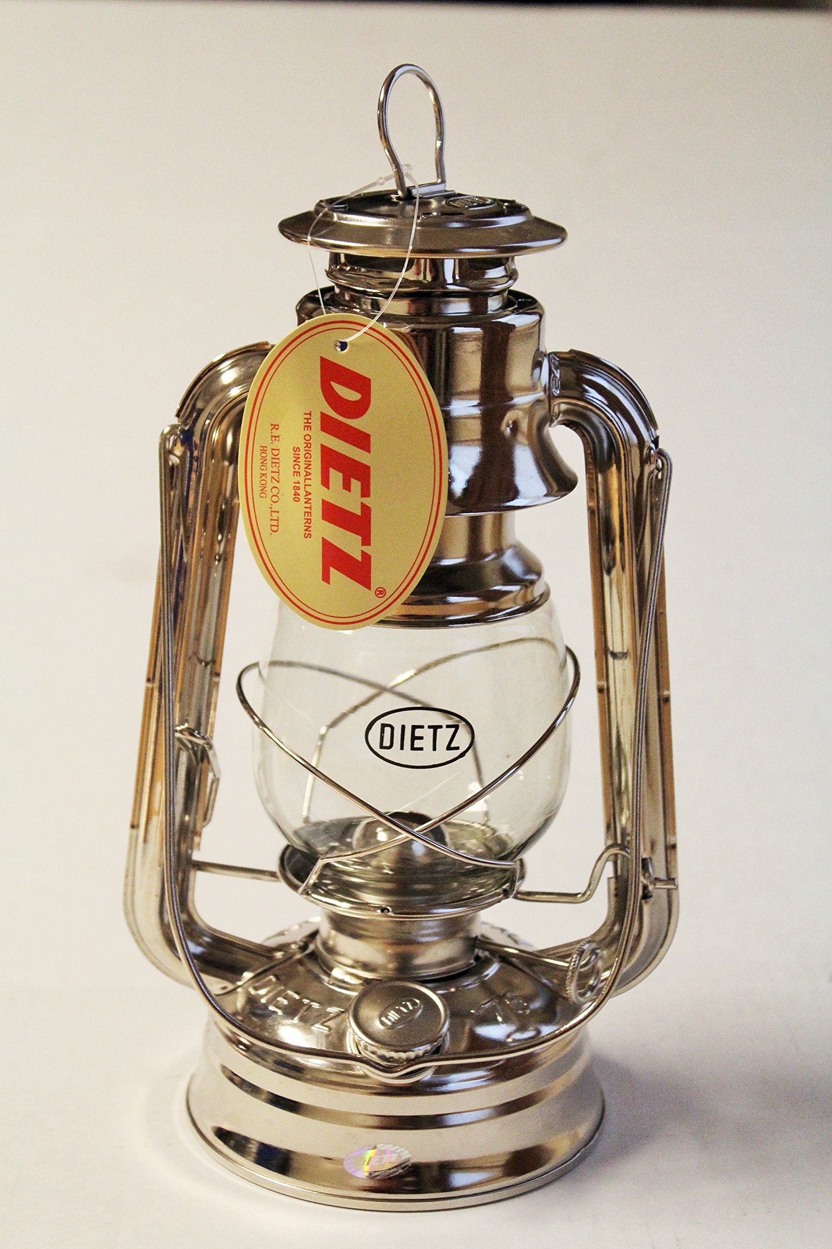Amazon.com: Dietz Original #76 Oil Lamp Burning Lantern - Nickel