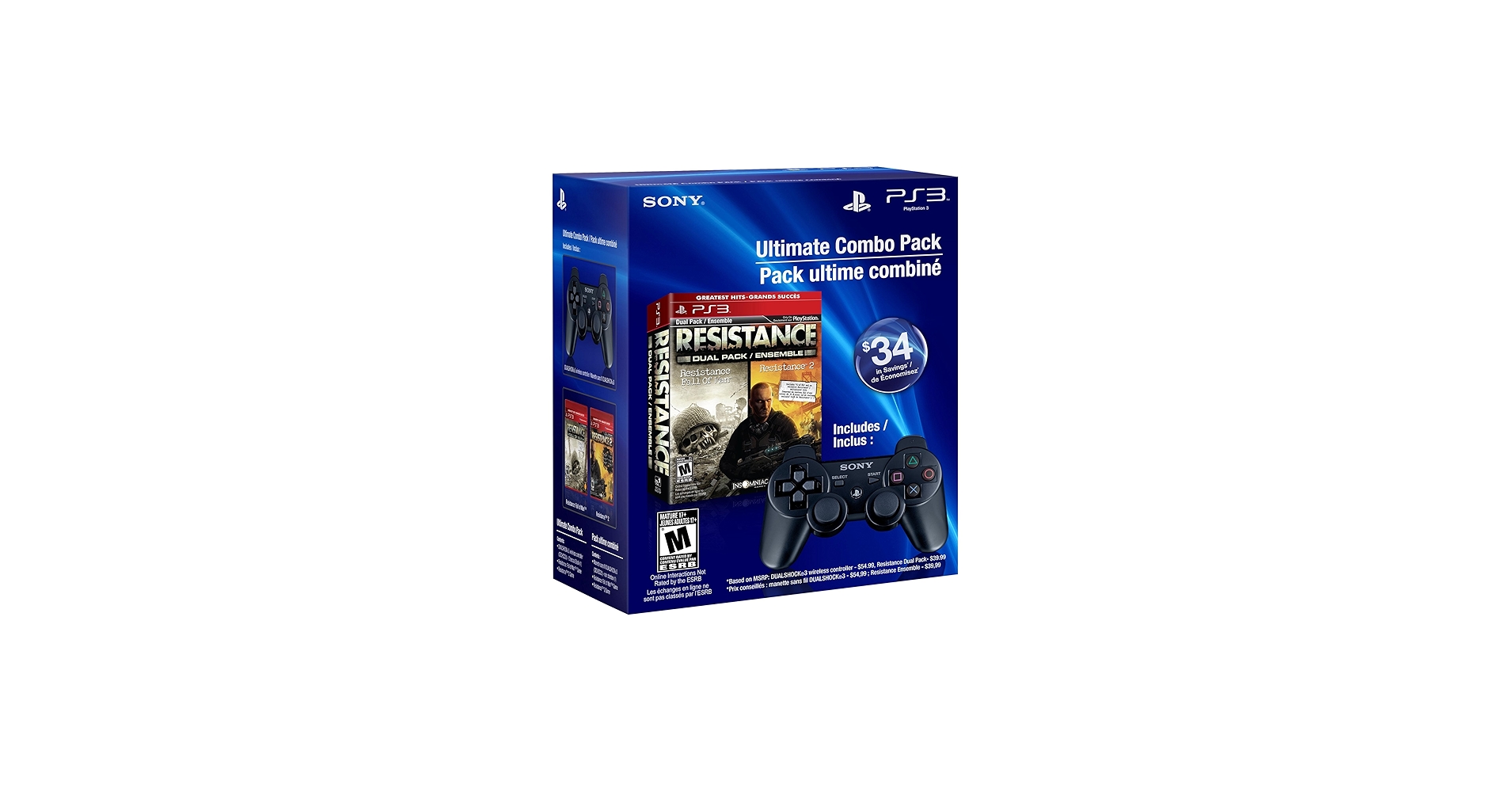 Amazon.com: Resistance Dual Pack & DUALSHOCK3 wireless controller