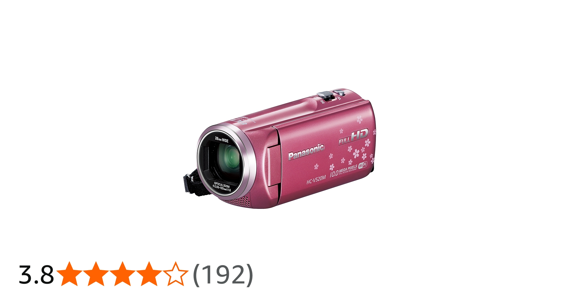 Amazon | パナソニック デジタルハイビジョンビデオカメラ V520 内蔵