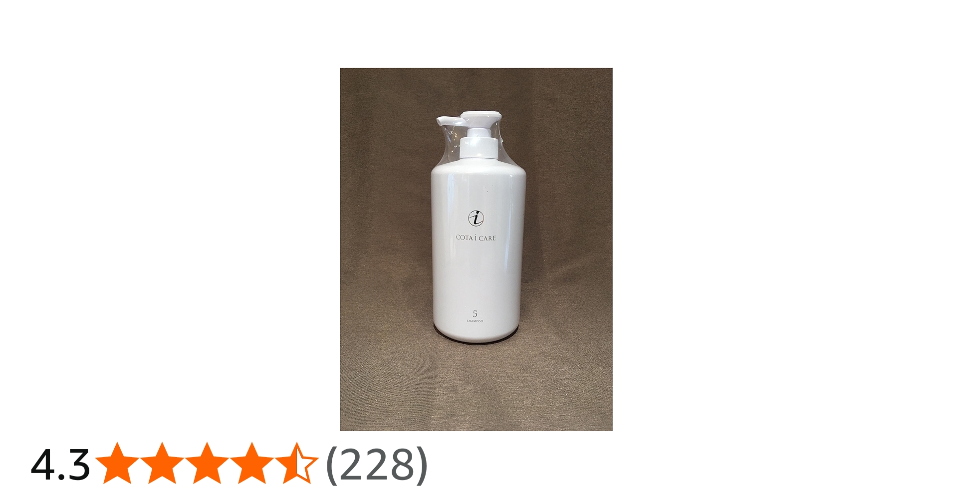 Amazon | コタ アイ ケア シャンプー 5(800ml) | COTA | シャンプー 通販