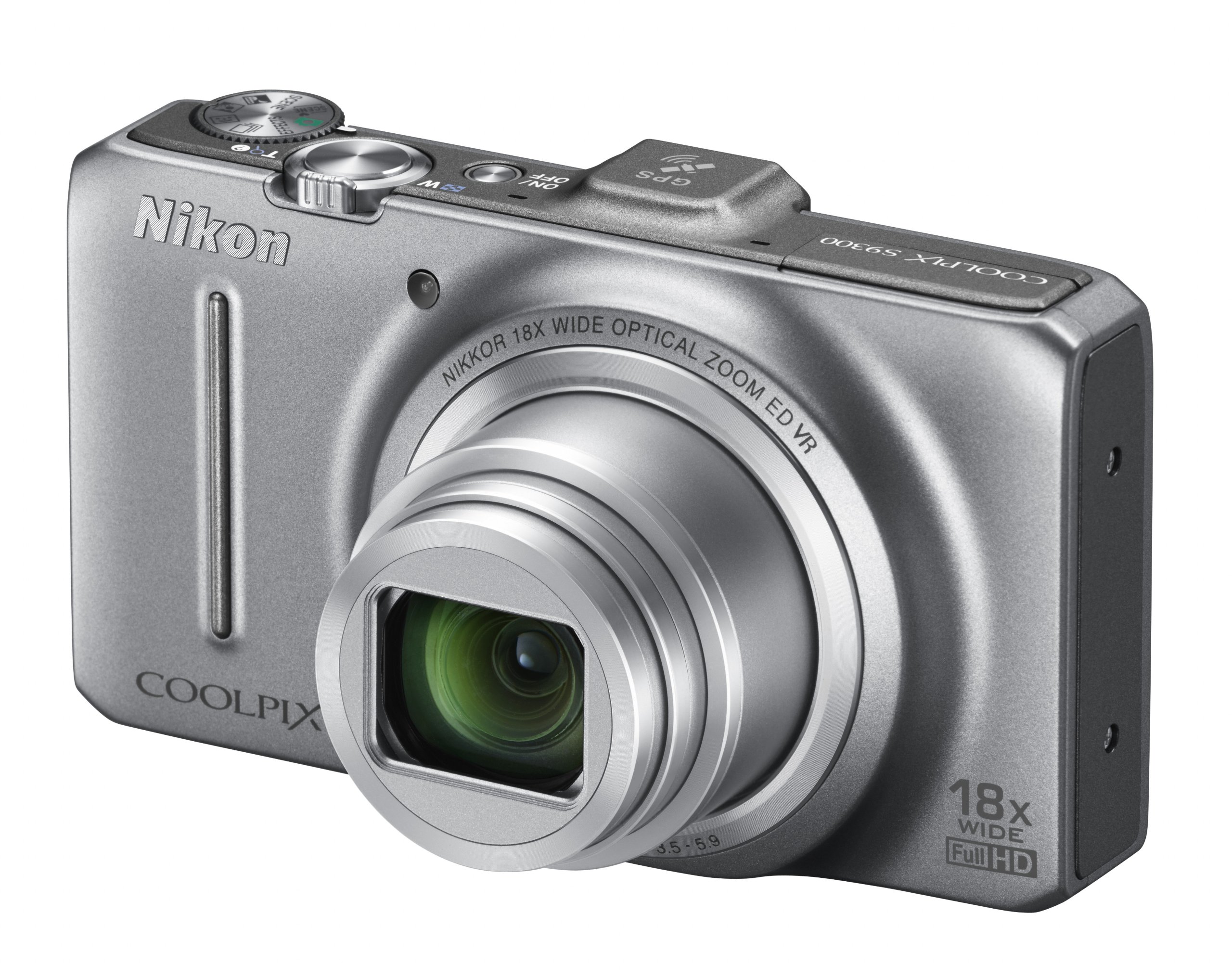 Amazon.com : Nikon Coolpix S9300 16.0 MP Digital Camera - Silver