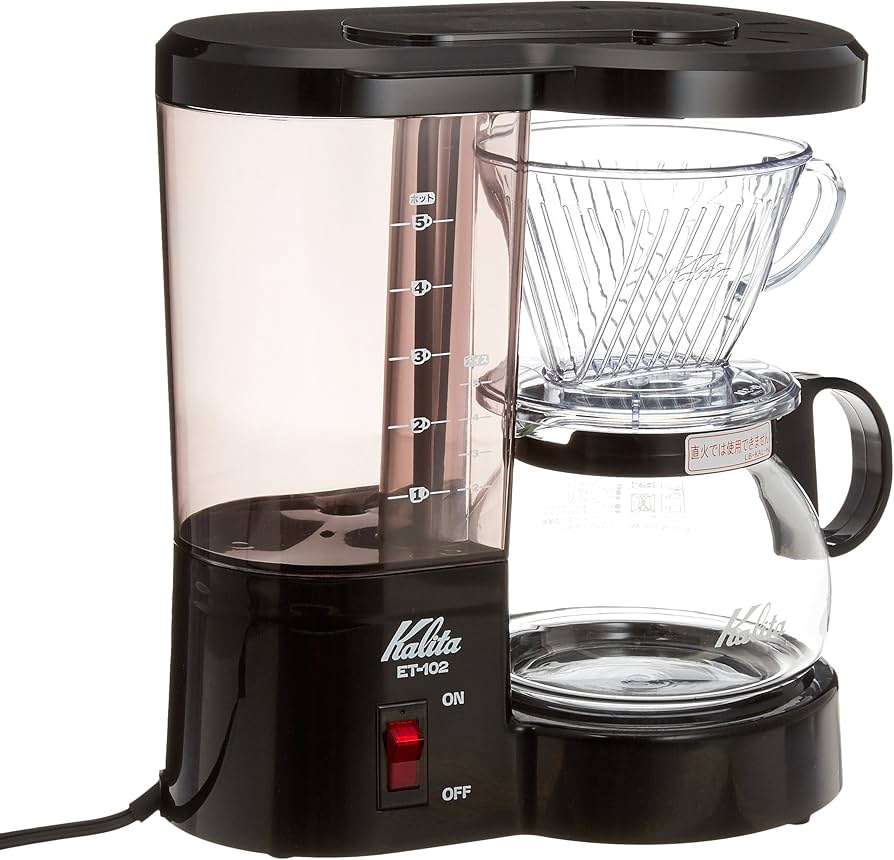 Amazon.com: Kalita coffee maker Black ET-102: Drip Coffeemakers