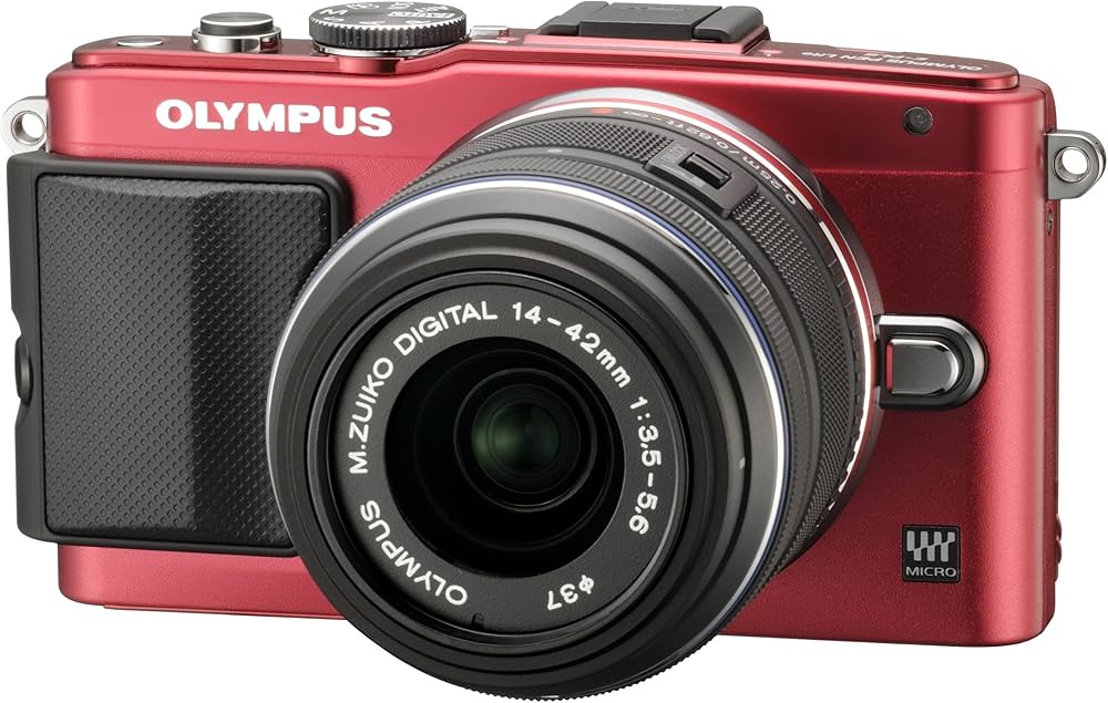 Amazon | OLYMPUS ミラーレス一眼 PEN Lite E-PL6 レンズキット レッド