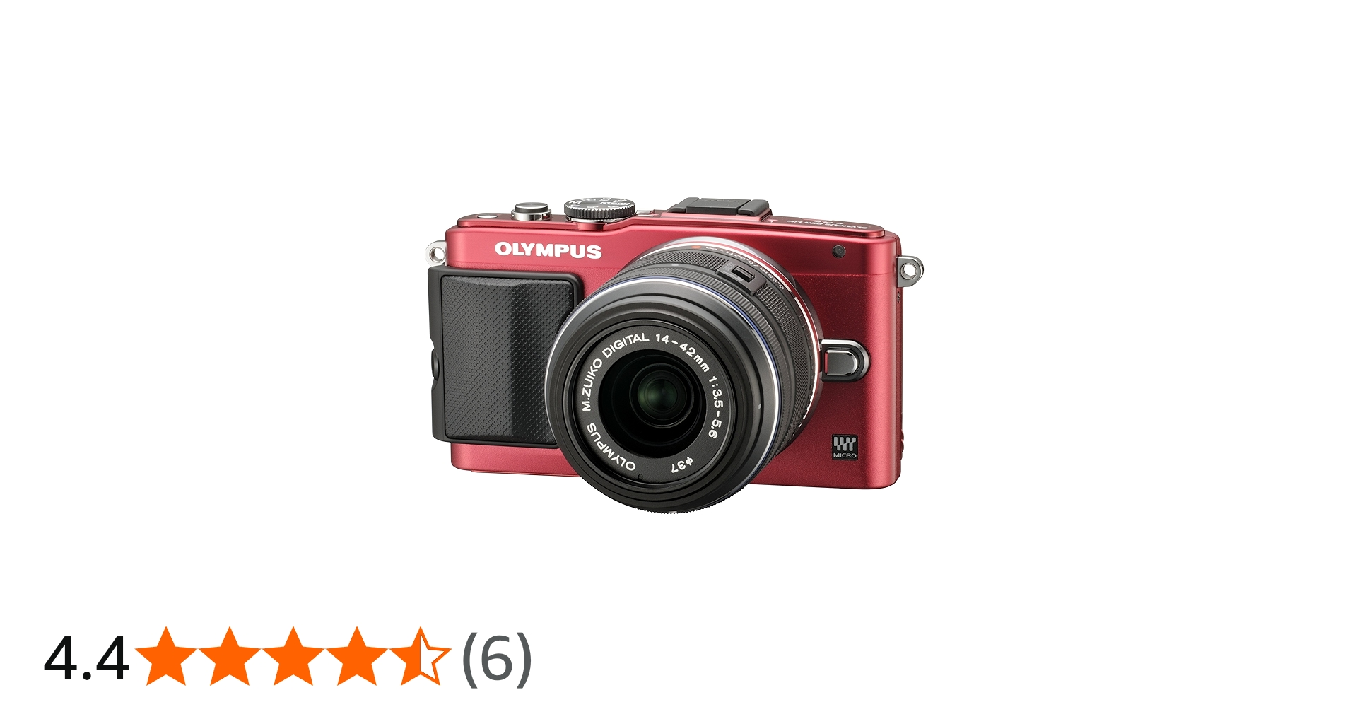 Amazon | OLYMPUS ミラーレス一眼 PEN Lite E-PL6 レンズキット レッド