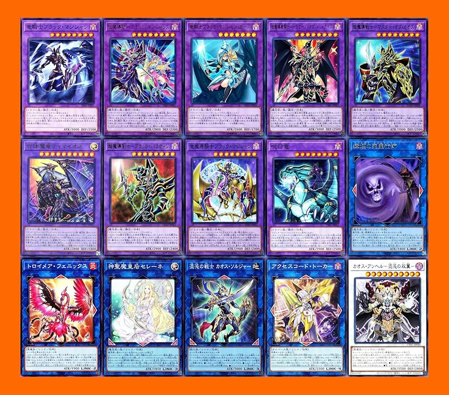 Amazon.co.jp: 光の黄金櫃 デッキ 黒き魔術師 ブラックマジシャン