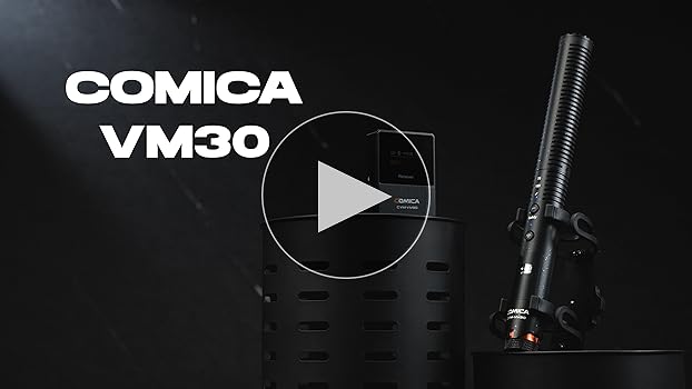 Amazon | COMICA VM30 ワイヤレス ガンマイク 75/150Hzローカット 高域