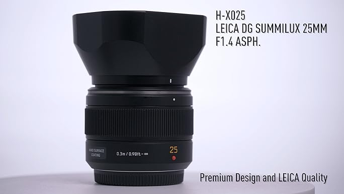 Amazon.com : Panasonic Lumix G Leica DG Summilux Lens : Compact
