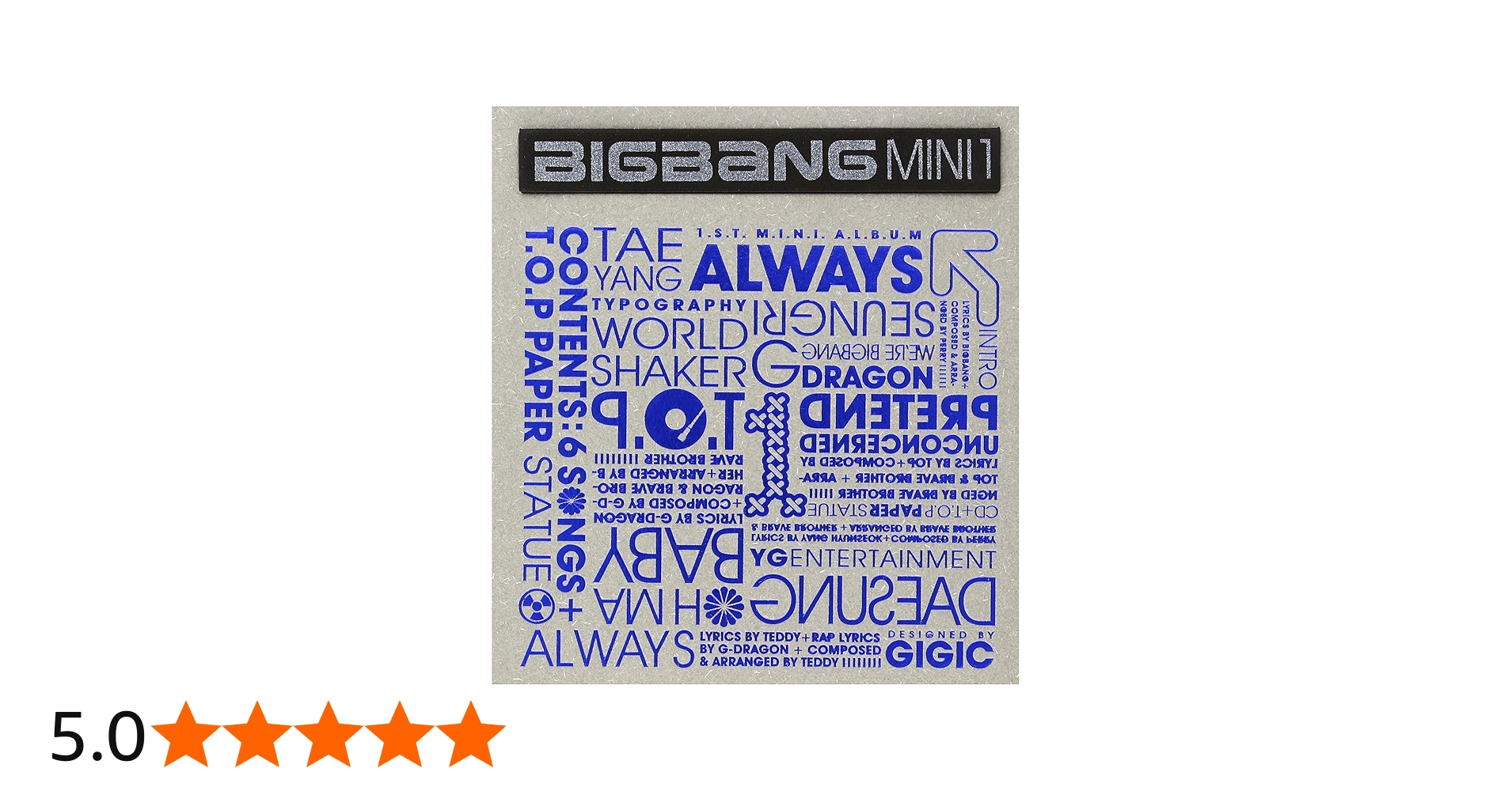 Amazon.co.jp: Big Bang 1st Mini Album - Always (韓国盤): ミュージック