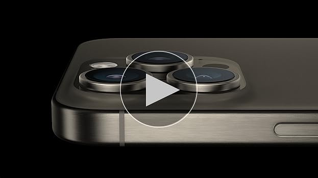 Apple iPhone 15 Pro (128 GB) — Titânio preto | Amazon.com.br