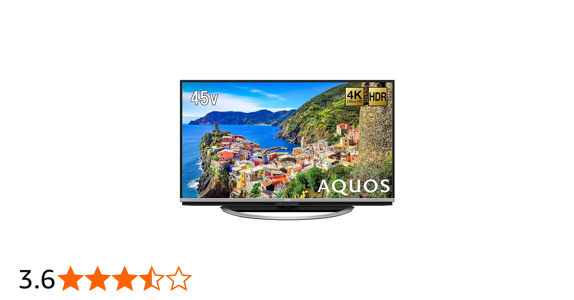 Amazon | シャープ 45V型 液晶 テレビ AQUOS LC-45US45 4K HDR対応 低