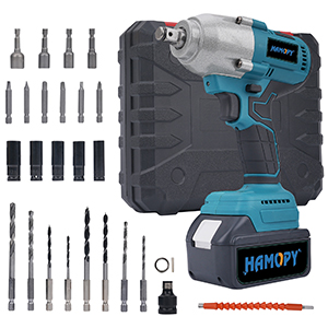 Amazon | インパクトレンチ 電動 ドリルドライバー ボルトの緩み