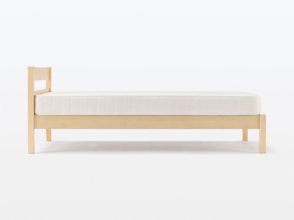 Amazon｜無印良品 木製ベッドフレーム シングルサイズ 幅103×奥行202