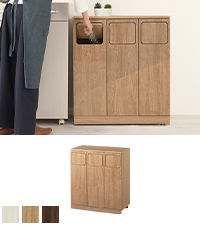 Amazon｜ぼん家具 ゴミ箱 分別 縦型 45l ダストボックス スイング 幅