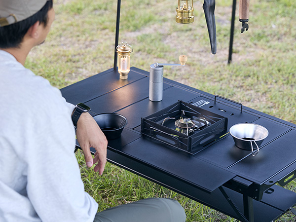 テーブル・チェア・ハンモック WAQ MULTI IRON TABLE + BURNER MINI