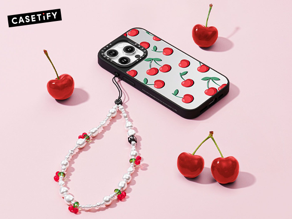 Amazon.com: CASETiFY Fruit Phone Charm [Hands-Free Phone Wrist