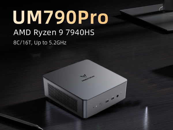Amazon.com: MINISFORUM Venus UM790 Pro Mini PC AMD Ryzen 9 7940HS