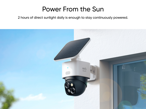 Amazon.com : eufy Security SoloCam S340, Solar Security Cameras