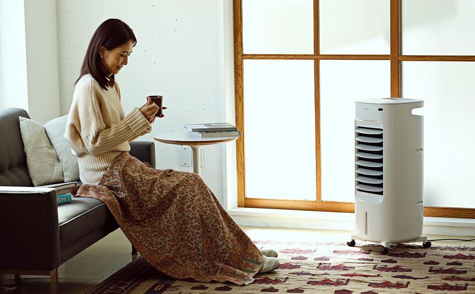 Amazon | 加湿つき温冷風扇 シロカのなごみ SH-C252[冷風/送風/温風