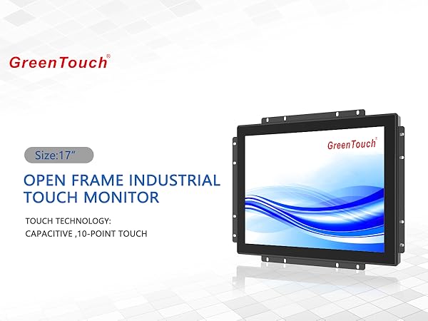 Amazon.com: GreenTouch 17 Inch 10 Points Open Frame Industrial