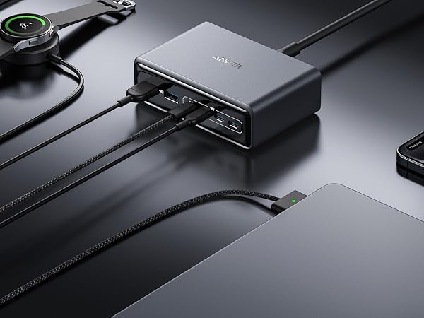Amazon.com: Anker Prime Charging Station, 200W 6-Port GaN Desktop