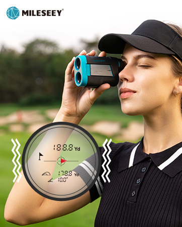 Amazon.co.jp: MiLESEEY ゴルフ距離計 レーザー 660yd対応 高精度 高速