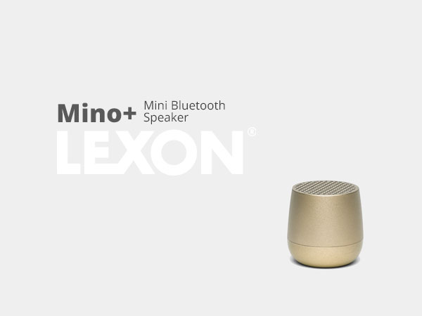 Amazon.co.jp: LEXON ワイヤレススピーカー Mino+ ブラック 連続再生