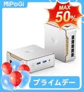 Amazon.co.jp: NiPoGi ミニpc N97 mini pc 8GB+256GB SSD Windows11 4