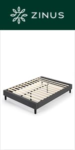 Amazon｜ZINUS(ジヌス)| Heavy Duty スチールベットフレーム シングル